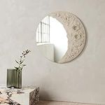 TEIPAI 3D Moon Mirror Wall Decor fo
