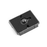 Manfrotto Quick Release Plate with 1/4" Screw Quick Setup Kit, Camera Mount Adapter, Save Working Time Compatible for Manfrotto 200PL-14, Suitable for Various Manfrotto Tripod Monopod Slider