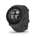 Garmin Instinct 2 dēzl Edition, Designed for Professional Truck Drivers, Rugged GPS Smartwatch, Built-in Sports Apps and Health Monitoring, Ultratough Design Features, Graphite