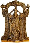 Wonder Care | Shree Balaji Tirpuathi Venkateswara Balaji Statue Sculpted in Great Detail in Ivory Antique Finish - Shrinathji Idol for Car | Home Decor | Mandir | Gift | Hindu Brass Statue…