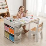 IKALIFE Kids Art Table and Chair - 