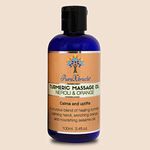 Turmeric Massage Oil with Neroli & Orange, 100% Natural, Natural Pain Relief, Arthritis Relief, Rich in Vitamin C, Anti-inflammatory, Smells Amazing - by PureXtracts