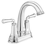 American Standard 7052214.002 Delancey Centerset Faucet with Red and Blue Indicators, Polished Chrome