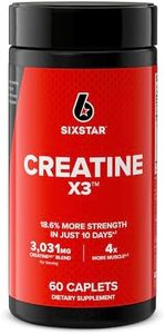 Six Star Creatine Pills Post Workout X3 Creatine Capsules | Creatine Monohydrate Blend | Muscle Recovery & Muscle Builder for Men & Women | Creatine Supplements, 20 Servings