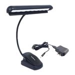 SumDirect® Clip-on Installable Batteries LED Music Stand Light with Adapter