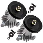 8TEN Mower Spindle with Pulley for Husqvarna Craftsman Poulan 38 42 inch Deck 130794 532130794 582922301 2 Pack