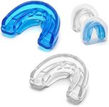 Coolrunner Double Braces Mouth Guard, 2 Pack Mouth Guard Sports, Athletic Mouth Guards for Braces, Youth Mouthguard for Upper and Lower Teeth Protection, No Boiling Required For Youth, Teenager and Ad