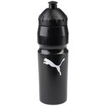 PUMA Unisex Adult 'New' Waterbottle Plastic 0, 75 l Bottle - black-white, UA