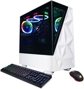 CyberPowerPC Gamer Supreme Liquid Cool Gaming PC, AMD Ryzen 7 8700G 4.2GHz, Radeon RX 7800 XT 16GB, 32GB DDR5, 2TB PCIe Gen4 SSD, WiFi Ready & Windows 11 Home (SLCAI9100A)