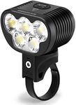 Magicshine Monteer 5000S Storm MTB Headlight, 5000 lumens of max Verified Output. 3200 Lumen Flood, 2000 Lumen spot, IPX5 Waterproof Mountain Bike Light with USB Rechargeable Battery Pack