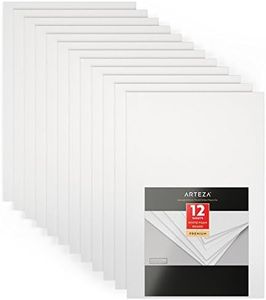 ARTEZA 20" X 30" X 1/5" White Foam Boards, Double Sided, Lightweight Craft Poster Board, Ideal for Presentations, School, Office & Art Projects (Set of 12)