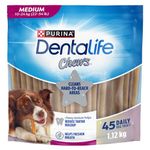 DentaLife Chews Dog Treats for Medium Breed Dogs - 1.12 kg Pouch (1 Pack)