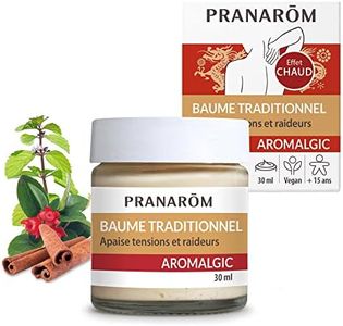 PRANARÔM - Aromalgic - Baume Traditionnel - Articulations & Muscles - Effet Chauffant - À Base d'Huiles Essentielles Bio HECT - 30 ml