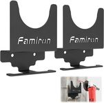 Famiron 2 PCS Angle Grinder Holder,Angle Grinder Stand Tool Wall Mount Bracket for 5inch Grinder,Angle Grinder Storage Rack for Cutters,Polishers