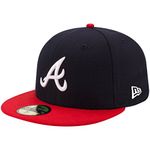 New Era 59Fifty Cap - AUTHENTIC Atlanta Braves navy - 7