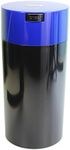 Tightpac America 1-1/2 Pound Vacuum Sealed Dry Goods Storage Container, Black Body/Dark Blue Cap