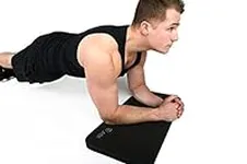 Impulse Fitness Knee Mat - Extra Thick and Soft 1" (25mm) Pad Provides Cushion for Kneeling and Elbows | Great Portable Exercise Mat for Planks, Ab Rollers, Yoga