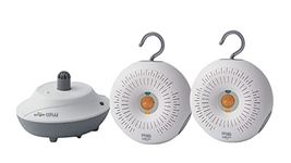 Origin Combo Pack of Wadrobe Dehumidifier (2pc) + Recharger (1 pc). Moisture Absorber + Mini Dehumidifier With Natural Silica Gel; Reusable& Rechargeable For Years. Remove Excess Moisture, Musty Smell