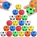 Soccer Fidget Spinner, Stress Ball Gyro for Kids Adults, Mini Handheld Desk Spinning Toy Bulk, Goodie Bag Stocking Stuffer, Classroom Party Favor Prize for Carnival Christmas 36 PCS