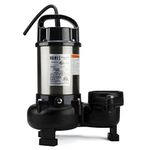 Aquascape 30391 Tsurumi 12PN Submersible Pump for Ponds, Skimmer Filters, and Pondless Waterfalls, 10,000 GPH