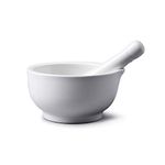 Mortar and Pestle Set – WM Bartleet & Sons 11cm Pestle and Mortar Grinder Perfect for Crushing and Grinding Herbs and Spices with Ease – Made from Hard Wearing Porcelain