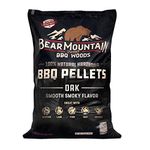 Bear Mountain BBQ FK18 Premium All-Natural Hardwood Red and White Smooth and Smoky Oak BBQ Smoker Pellets for Outdoor Grilling and Smoking, 20 Lbs