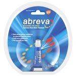 Abreva Only FDA Approved Cold Sore Treatment/Fever Blister Medicine to Shorten the Duration of Healing Time, Docosanol 10% Cream, Tube, 0.07 Ounces