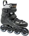 FR 1 Deluxe 80 In-line Skates with Intuition Liners - Black (EU 45-46)