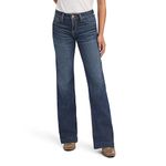 ARIAT Women's Trouser Perfect Rise Maggie Wide Leg Jean, Pasadena, 30 Extra Long