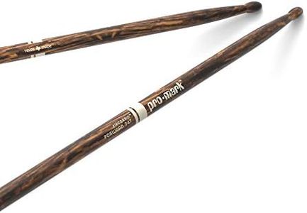 ProMark Drum Sticks - Classic Forward 747 Drumsticks - FireGrain For Playing Harder, Longer - No Excess Vibration - Lacquer Finish, Oval Wood Tip, Hickory Wood - 1 Pair