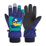 Kids Winter Gloves Waterproof Girls