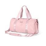 Travel Duffle Bag, Sports Gym Tote Bag for Women, Carry on Luggage Bag for Airplanes, Lightweight Weekender Overnight Shoulder Bag Waterproof Beach Hospital Bag