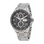 TAG Heuer Men's Carrera 43mm Steel Bracelet Automatic Watch CV2A1U.BA0738