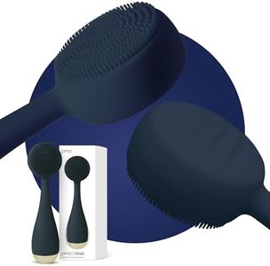 PMD Clean - Smart Facial Cleansing Device with Silicone Brush & Anti-Aging Massager - Waterproof - SonicGlow Vibration Technology - Clear Pores and Blackheads - Lift, Firm, and Tone Skin , 1 Count (Pack of 1)