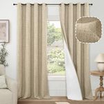 Lajode Faux Linen 100% Blackout Cur