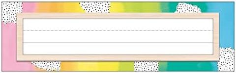 Carson Dellosa Creatively Inspired 36-Piece Classroom Nameplates, Colorful Student Desk Tags for Classrooms, Cubbies, Desks, Locker Labels and Classroom Organization