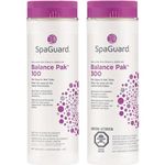 2 Pack | (1) Balance Pak 100 1kg | (1) Balance Pak 300 750g | Spa & Hot Tub | Spa Guard | Can Use with Other Hot Tub Chemicals & Accessories | with Free Waterproof Balance Guide