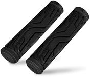 FITTOO Bike Grip, Hand Grip, Bicycle Handle Bar Grips with TPR Non-Slip for BMX, Mountain, MTB, Folding Bike - Comfortable & Safe