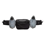 Nathan Running Belt Hydration with Flasks, Storage Pockets, Trail Mix Plus, Running Water Bottle Belt, Insulated, Walking, Hiking, Black, OSFM, Insulated