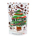 David's Condiments Holiday Spice Blend - 130g (4.6 oz) | Bring The Classic Holiday Flavours of Cinnamon, Nutmeg, Ginger, All Spice & More to Your Dinners & Desserts, Gingerbread, Pfeffernusse