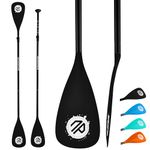 niphean Sup Paddle, 4-Piece Dual-Use Detachable Floating Paddle Board Paddles, 78"-86" Adjustable Kayak Paddle, Durable Oars