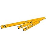 Stabila 70 Single Plumb Box Section Spirit Level Set, 3 Piece