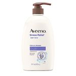 Aveeno Stress Relief Body Wash with Soothing Oat, Lavender, Chamomile & Ylang-Ylang Essential.