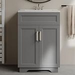 UpWiew 24" Bathroom Vanity with Cer