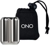 ONO Roller - Handheld Fidget Toy for Adults | Help Relieve Stress, Anxiety, Tension | Promotes Focus, Clarity | Compact, Portable Design (Mini Size/Stainless Steel, Steel)