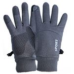 ZaySoo Full Finger Bike Gloves for Men and Women - Touchscreen Enabled