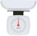 Propert Large Capacity Mechanical Mechanical Kitchen Scale, White/Black, 940