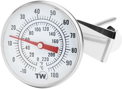 Dairy Thermometer - Ideal for Milk Cheese Yoghurt Coffee Making 165mm Probe Length