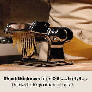 Marcato Atlas 150 Pasta Machine Set – Stainless Steel Pasta Maker