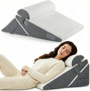 SeiriHelper 3PCS Set Höhenverstellbar 9''/12'' Orthopädische Keilkissen für Postoperative Unterstützung zur Linderung von Reflux, Rückenkissen, Lesekissen für Bett und Sofa
